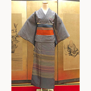 14  A kimono set that can be worn immediately after the package arrives　着物と帯セット