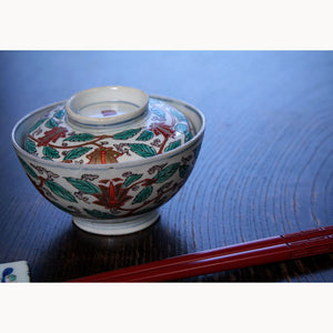 0110　Japanese porcelain "chawan"　飯碗　茶碗