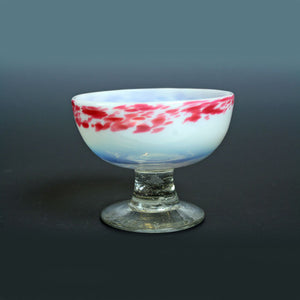 03  "Shaved ice cup"  Japanese vintage glassware　ガラス製品　氷コップ