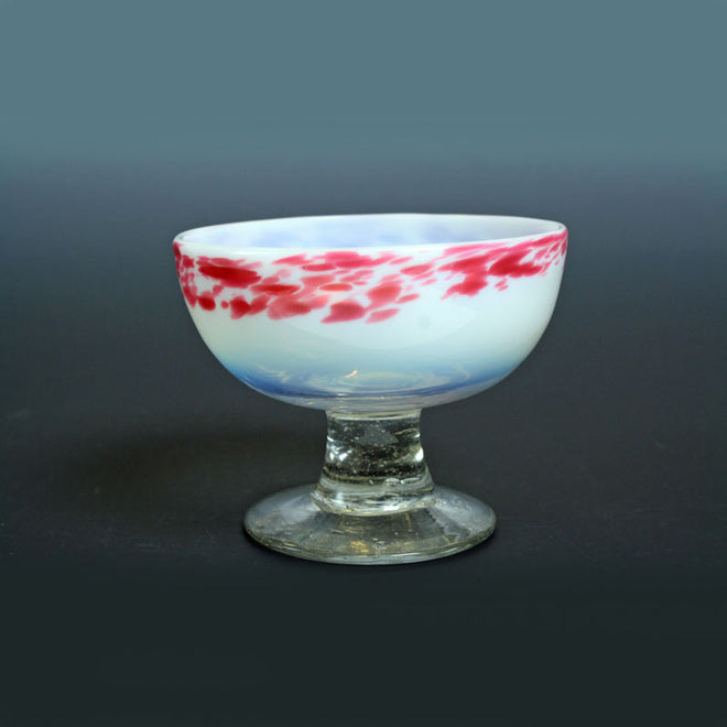 03  &quot;Shaved ice cup&quot;  Japanese vintage glassware　ガラス製品　氷コップ