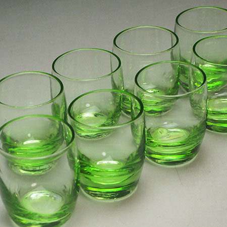 03  &quot;Shot glass&quot;  Japanese vintage glassware　ガラス製品　盃