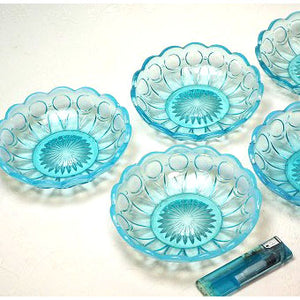 03  "Plate" Japanese vintage glassware　ガラス製品　皿