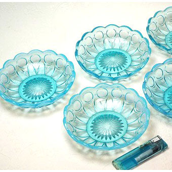 03  &quot;Plate&quot; Japanese vintage glassware　ガラス製品　皿