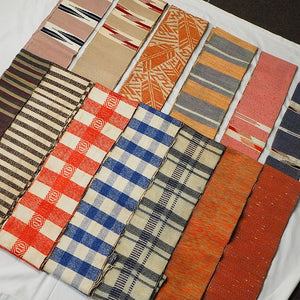 1501 "Sakiori"  Japanese antique cloth　古布　裂き織