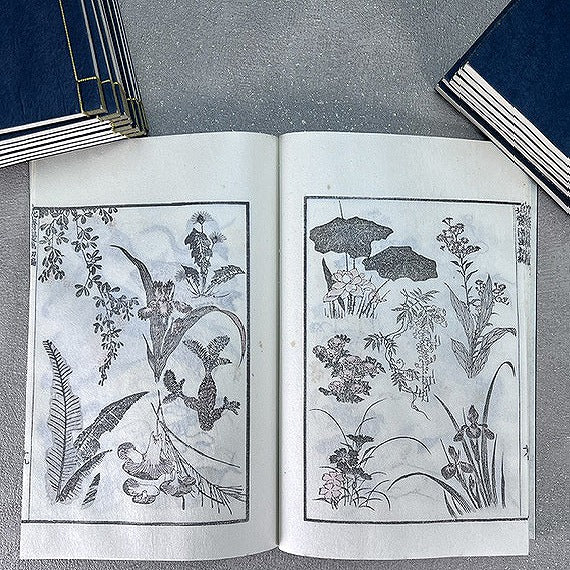 HOKUSAI MANGA THE SKETCHBOOKS OF HOKUSAI<BR> japanese woodblock print　全15冊 <BR>北斎漫画 木版画 芸艸堂出版<BR>浮世絵 版画 <BR>伝統的工芸品 アンティーク 骨董 【中古】<BR> JAPAN japanese antique vintage