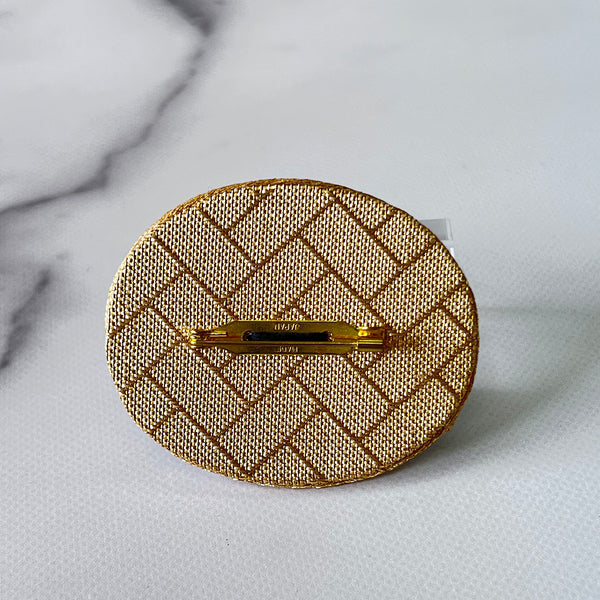 0005　Kimono material as a brooch / Kimono/Obi remake accessories Obi clasp