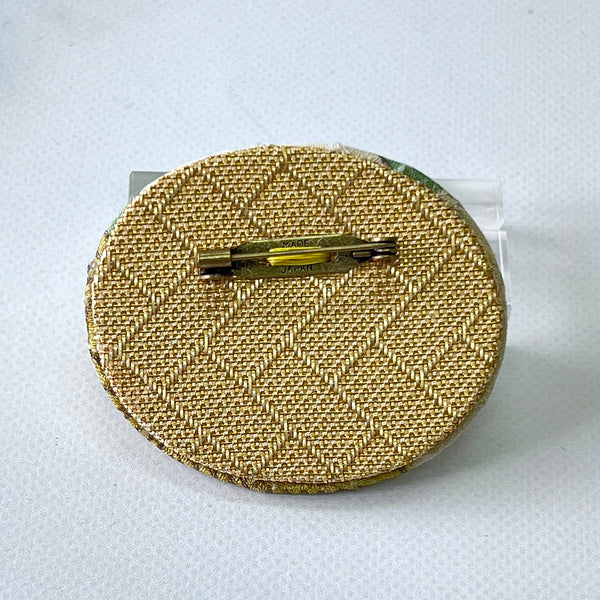 0008　Kimono material as a brooch / Kimono/Obi remake accessories Obi clasp