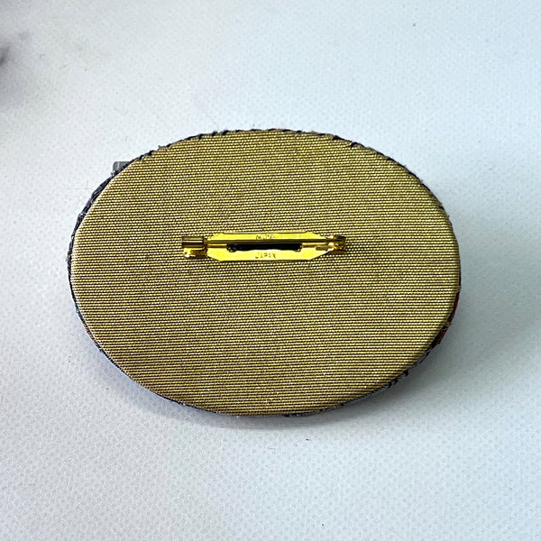 0013　Kimono material as a brooch / Kimono/Obi remake accessories Obi clasp