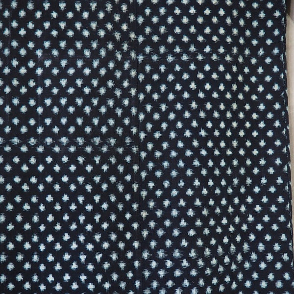 Noragi 0063 Japanese vintage jacket Cotton Indigo dye  Lattice pattern