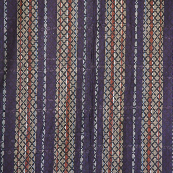 Noragi 0064 Japanese vintage jacket Cotton Indigo dye  Lattice pattern