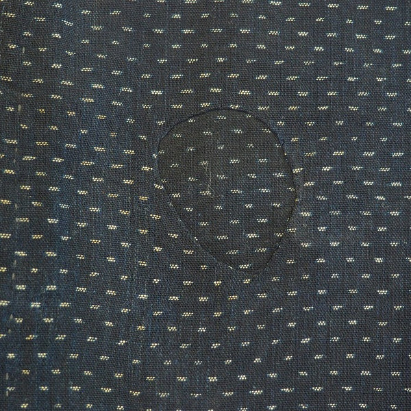 Noragi 0069 Japanese vintage jacket Cotton Indigo dye  Lattice pattern