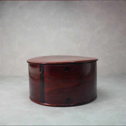 0002 Rice container (magewappa)　/ 02 Japan "Bento box"　重箱 /JAPAN japanese antique vintage lacquerware