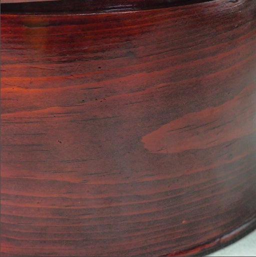 0002 Rice container (magewappa)　/ 02 Japan "Bento box"　重箱 /JAPAN japanese antique vintage lacquerware