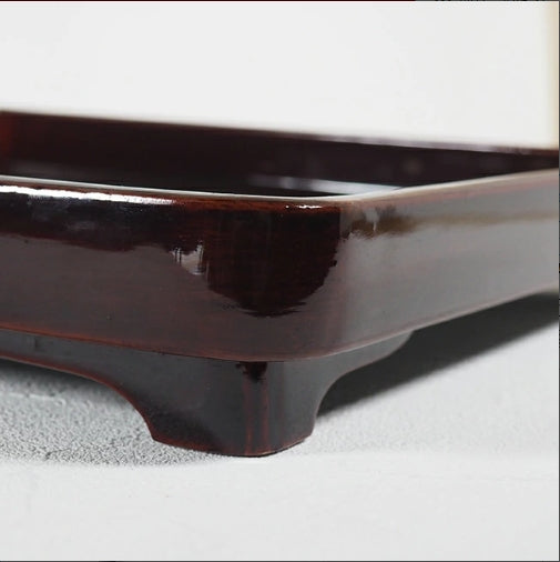 <br>会席膳 溜塗 お膳 7枚組　Set of 7 lacquered trays 0003<br>漆器 天然木 漆<BR><BR>02 Japan "zen"　膳　JAPAN antique vintage tableware lacquerware try