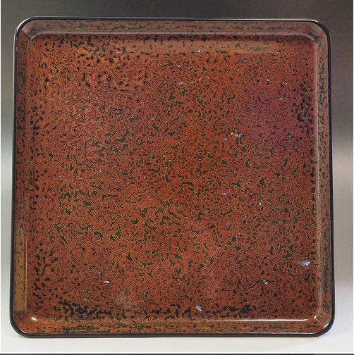 <br>研ぎ出し螺鈿 大膳と小膳組 10組 0812,081 Polished and inlaid mother-of-pearl large and small tray set (10 sets) 0812,081<br>漆器 天然木 漆<BR><BR>02 Japan "zen"　膳　JAPAN antique vintage tableware lacquerware try