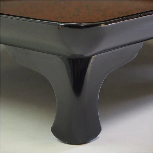 <br>研ぎ出し螺鈿 大膳と小膳組 10組 0812,081 Polished and inlaid mother-of-pearl large and small tray set (10 sets) 0812,081<br>漆器 天然木 漆<BR><BR>02 Japan "zen"　膳　JAPAN antique vintage tableware lacquerware try