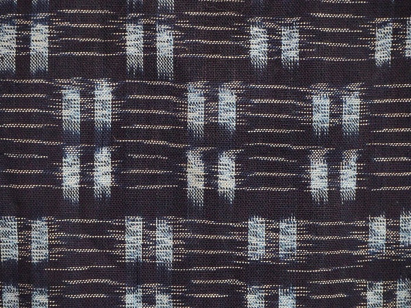 Noragi 0001  Japanese vintage jacket Cotton Indigo dye Kasuri