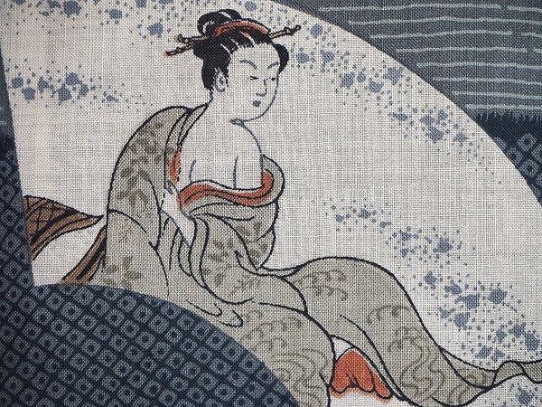 "Juban" 0001 Prostitute pattern　Japanese vintage kimono underwea