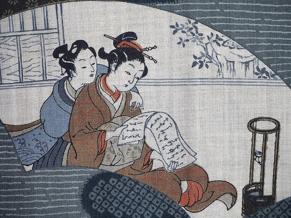 "Juban" 0001 Prostitute pattern　Japanese vintage kimono underwea