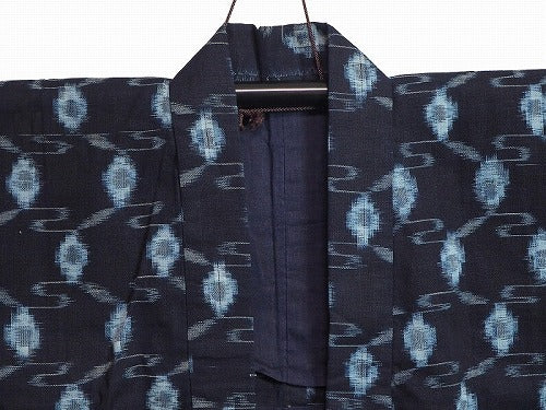 Noragi 0002  Japanese vintage jacket Cotton Indigo dye Kasuri