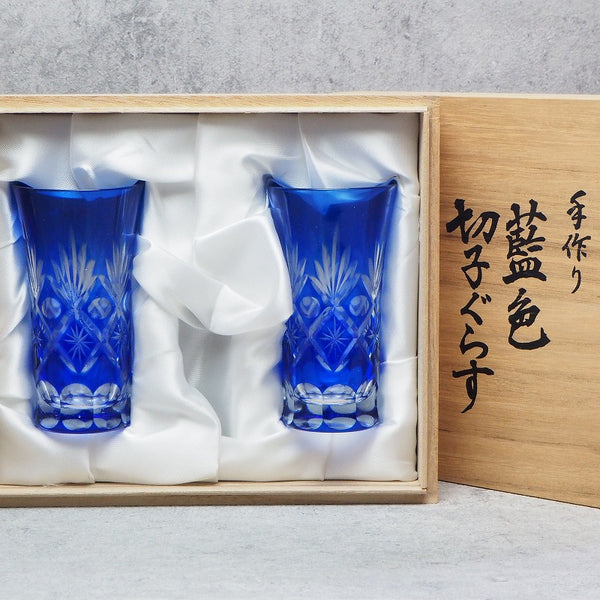 Edo Kiriko glass　0003　江戸切子グラス