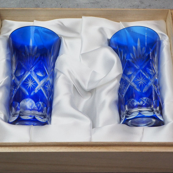 Edo Kiriko glass　0003　江戸切子グラス