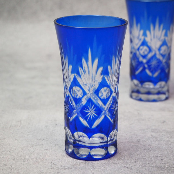 Edo Kiriko glass　0003　江戸切子グラス