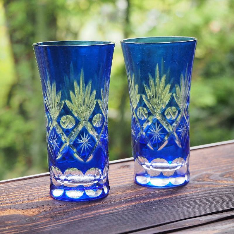 Edo Kiriko glass　0003　江戸切子グラス