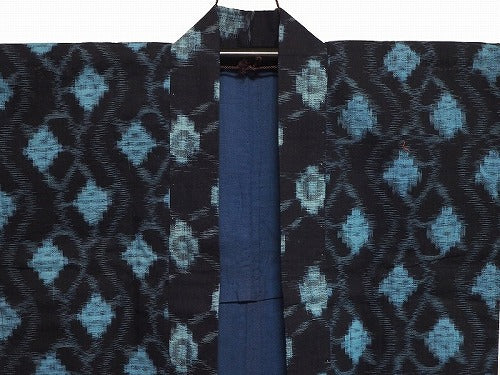 Noragi 0004  Japanese vintage jacket Cotton Indigo dye Kasuri