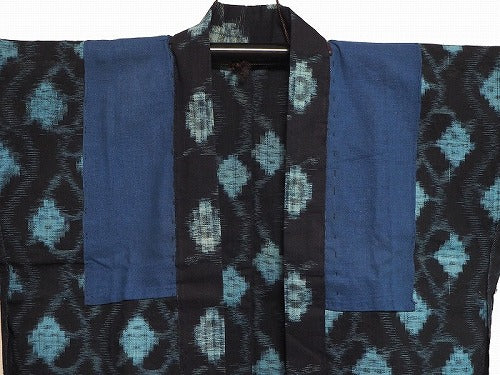 Noragi 0004  Japanese vintage jacket Cotton Indigo dye Kasuri