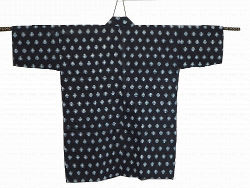 Noragi 0005  Japanese vintage jacket Cotton Indigo dye Kasuri