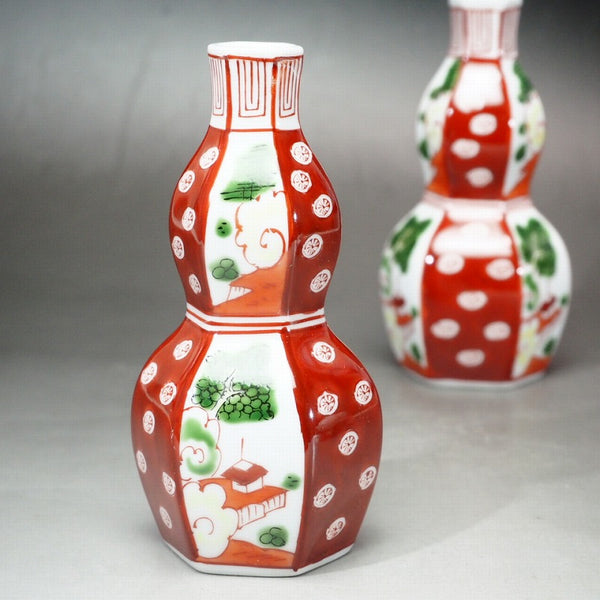 "Sake bottle and sakazuki" 0005 Aritayaki　””　Japanese porcelain Sake set