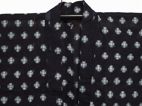 Noragi 0005  Japanese vintage jacket Cotton Indigo dye Kasuri