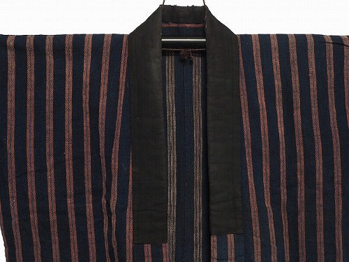Noragi 0010  Japanese vintage jacket Cotton Indigo dye Kasuri