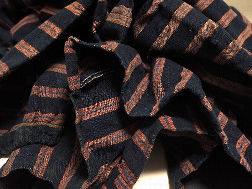 Noragi 0010  Japanese vintage jacket Cotton Indigo dye Kasuri
