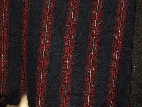 Noragi 0012  Japanese vintage jacket Cotton Indigo dye Kasuri