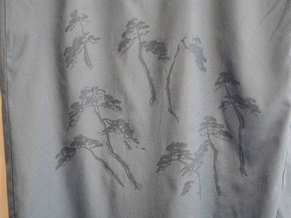 "Juban" 0022 One Fuji, two hawks, three eggplants pattern　Japanese vintage kimono underwea