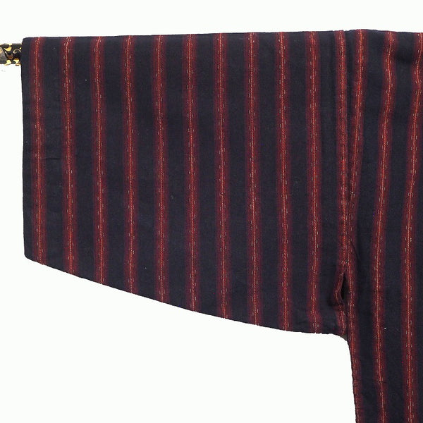 Noragi 0022 Japanese vintage jacket Cotton Indigo dye  stripe pattern