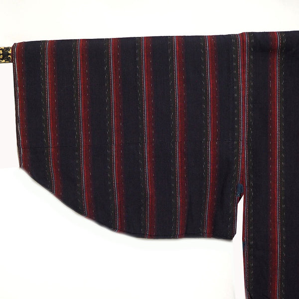 Noragi 0023 Japanese vintage jacket Cotton Indigo dye  stripe pattern