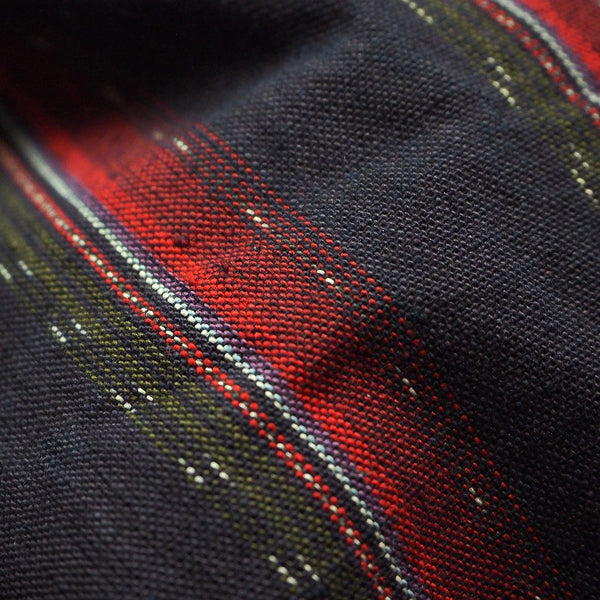 Noragi 0023 Japanese vintage jacket Cotton Indigo dye  stripe pattern
