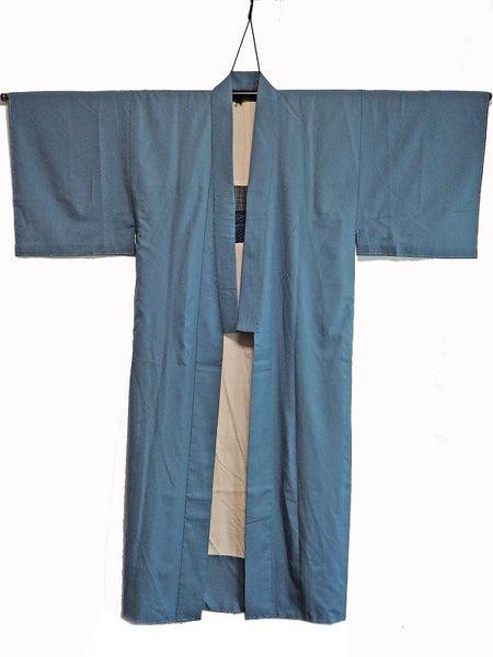 "Juban" 0025 Edo Castle, Wave Chidori and Travel Tools Patterns　Japanese vintage kimono underwea