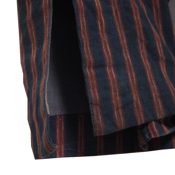 Noragi 0026 Japanese vintage jacket Cotton Indigo dye  Stripe pattern