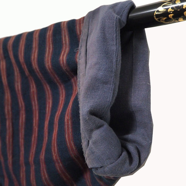 Noragi 0026 Japanese vintage jacket Cotton Indigo dye  Stripe pattern