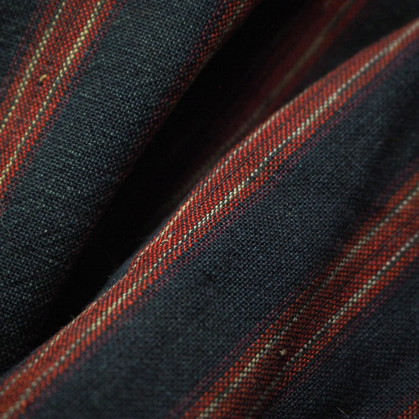 Noragi 0026 Japanese vintage jacket Cotton Indigo dye  Stripe pattern
