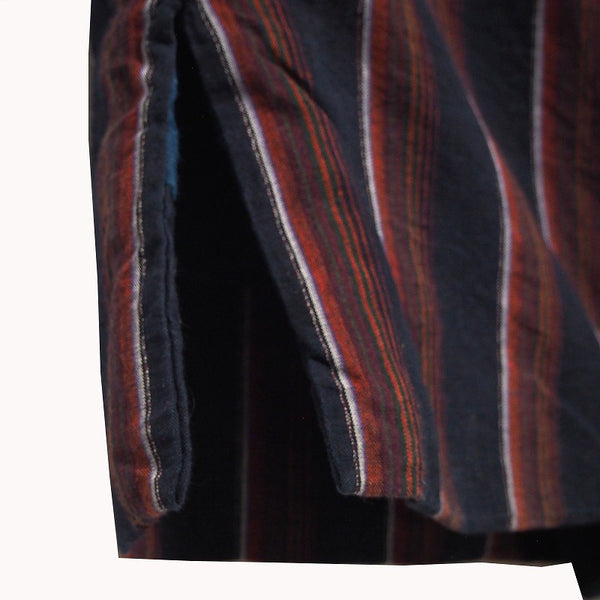 Noragi 0027 Japanese vintage jacket Cotton Indigo dye  Stripe pattern