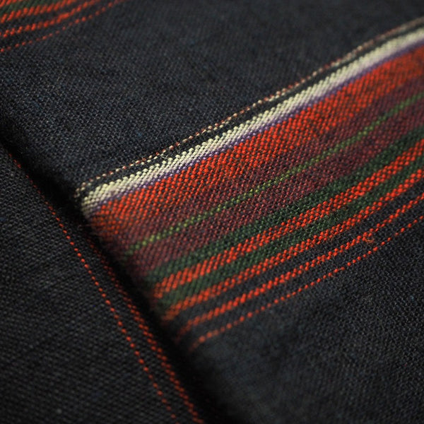 Noragi 0027 Japanese vintage jacket Cotton Indigo dye  Stripe pattern