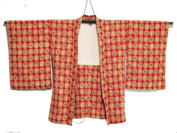 ha0052 haori - haorijJacket -   Japanese vintage jacket silk