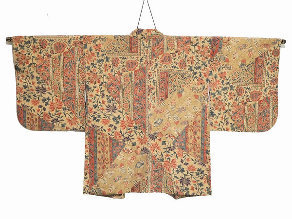ha0056 haori - haorijJacket -   Japanese vintage jacket silk