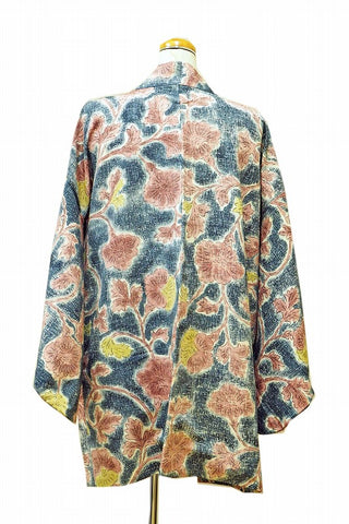 ha0057 haori - haorijJacket -   Japanese vintage jacket silk