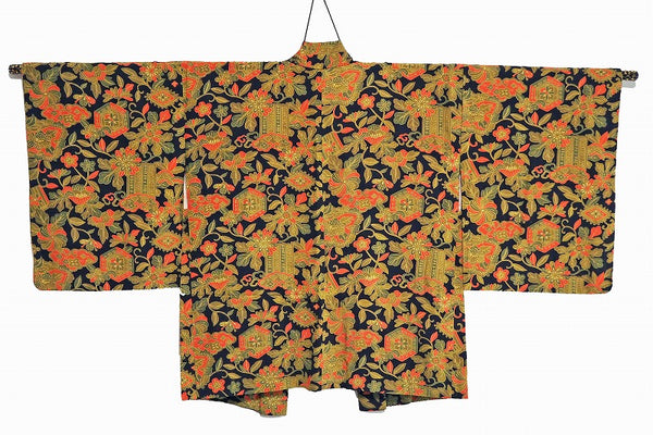 ha0058 haori - haorijJacket -   Japanese vintage jacket silk